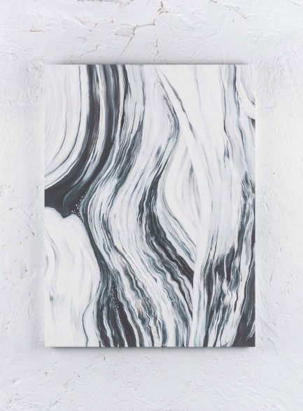 Black and white wood