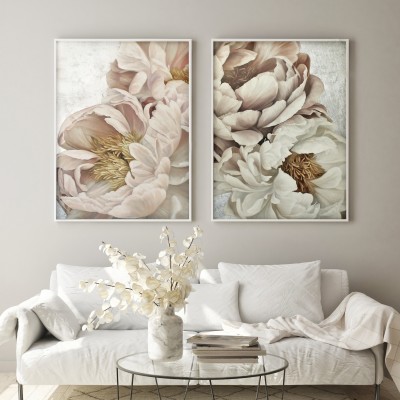 Silk flowers set