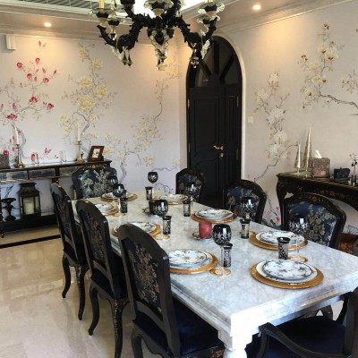 Chinoiserie. Dining room